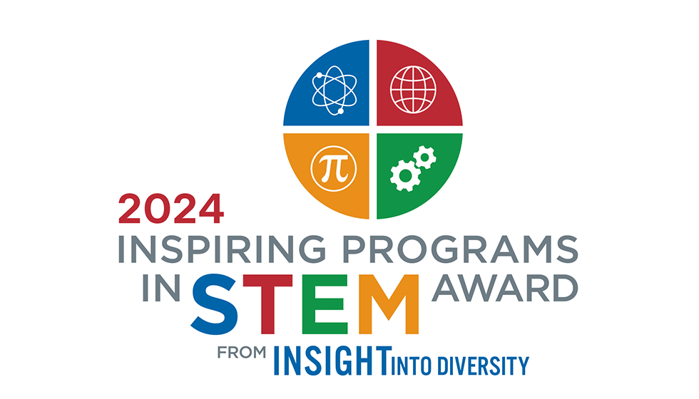 TEXT: 2024 Inspiring programs in STEM award from Insight into Diversity